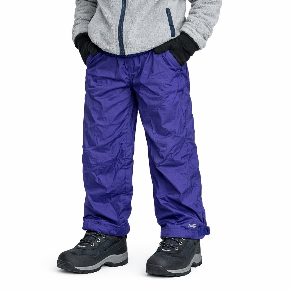 L.L.Bean Vintage Purple Windbreaker Rain Pants SIZE 12